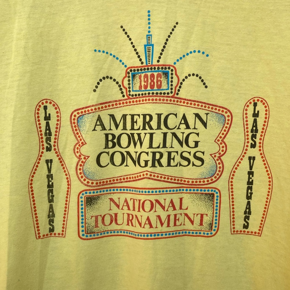 Vintage ‘86 American Bowling Congress Shirt Sz L
